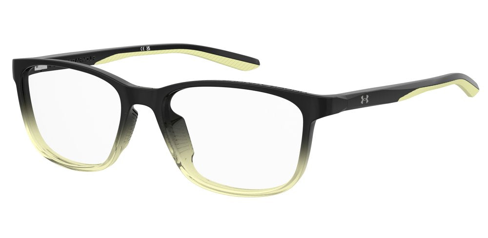 Under Armour UA 9022 7ZJ BLCKGREEN Rectangular Unisex Teen Eyeglasses