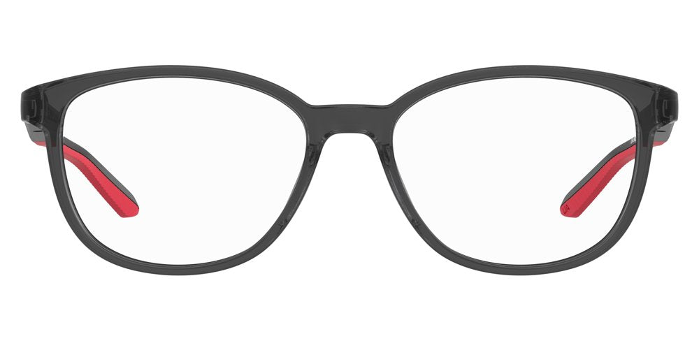 Under Armour UA 9021 268 Grey Red G Full Rim Square Eyeglasses
