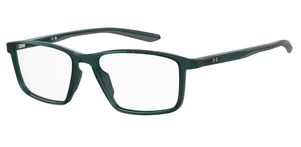 Under Armour UA 5109 8YW GRN GRY Rectangular Men's Eyeglasses