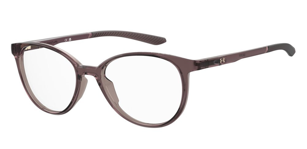 Under Armour UA 5111 YL3 BRW CRYST Rectangular Women's Eyeglasses
