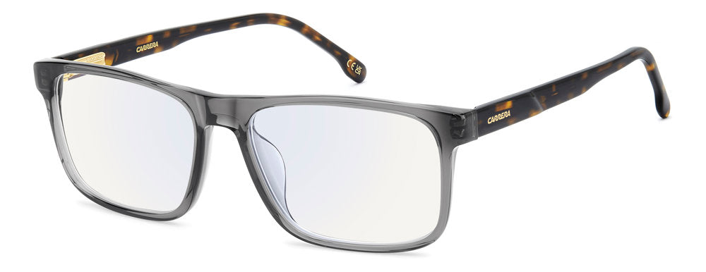 Carrera C Flex 04/G ACI2Y Grey Havana Rectangular Men's Eyeglasses