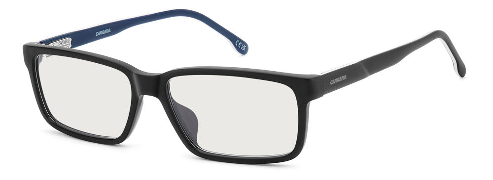 Carrera C Flex 07/G 0032Y Matte Black Rectangular Men's Eyeglasses