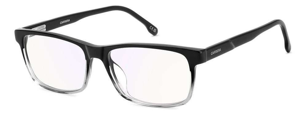 Carrera C Flex 18/G EI72Y Black Crystal Rectangular Men's Eyeglasses