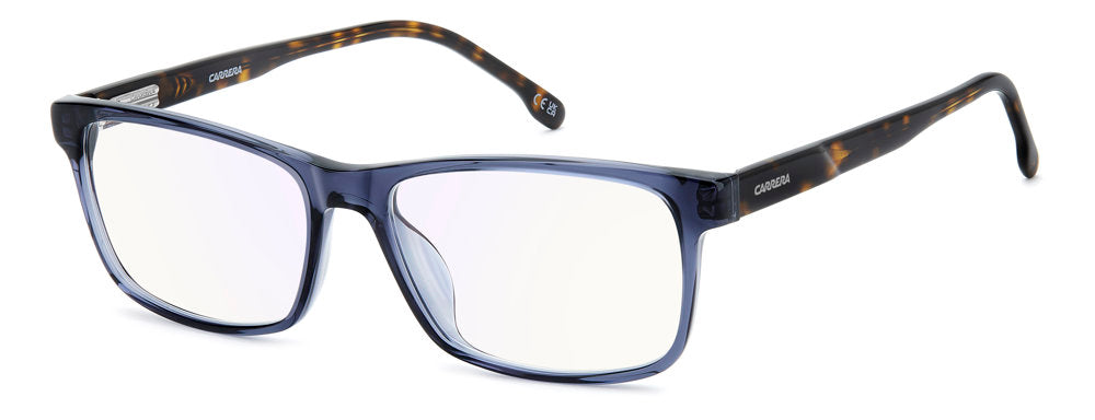 Carrera C Flex 18/G JBW2Y Blue Havana Rectangular Men's Eyeglasses