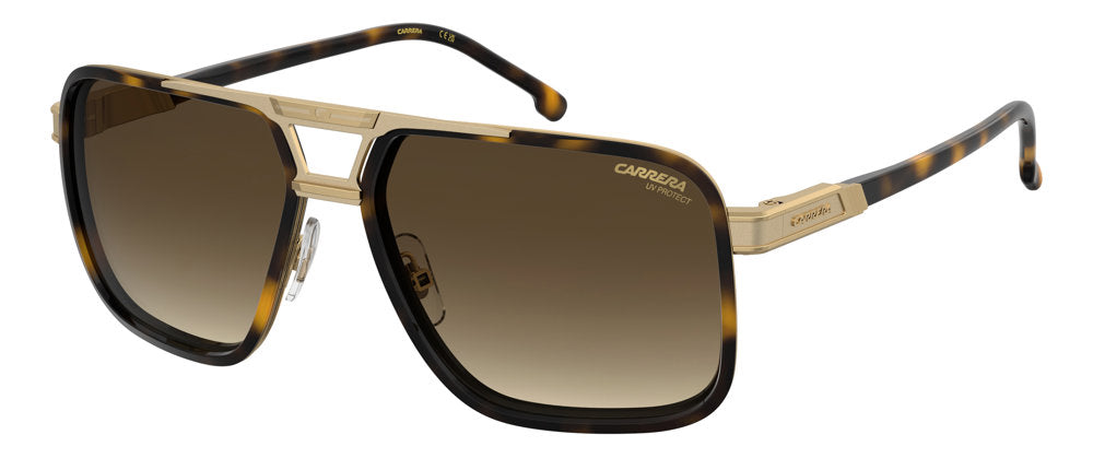 Carrera 1070/S 0NR9K GLDBRWHVN Rectangular Men's Sunglasses