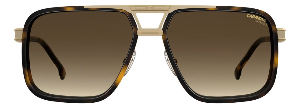 Carrera 1070/S 0NR9K GLDBRWHVN Rectangular Men's Sunglasses