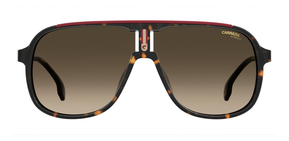 Carrera 1007/S O63HA Havana Red Square Men's Sunglasses