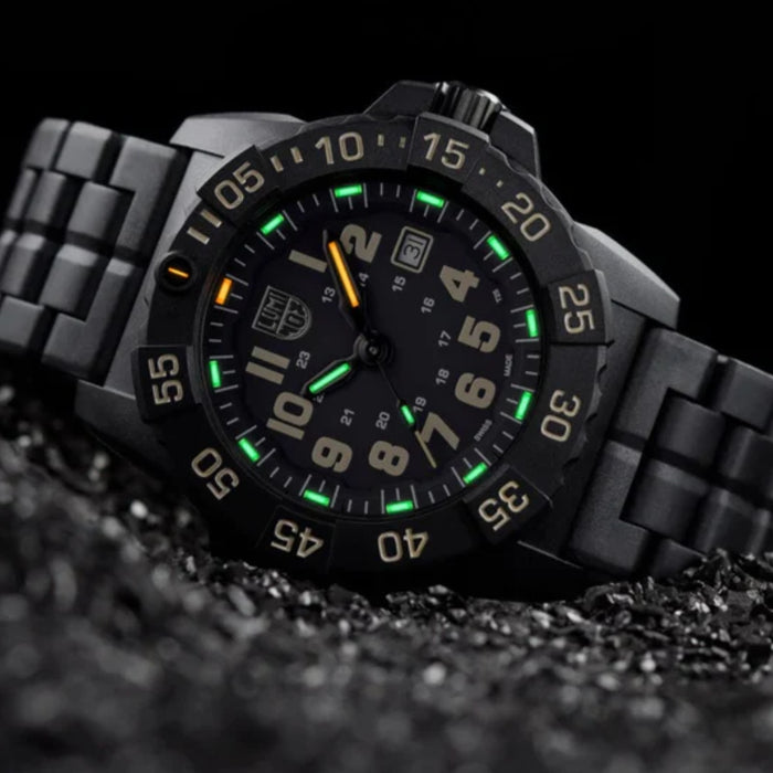 Luminox Navy SEAL Foundation 3500 45mm Military Dive Men's Watch XS.3510