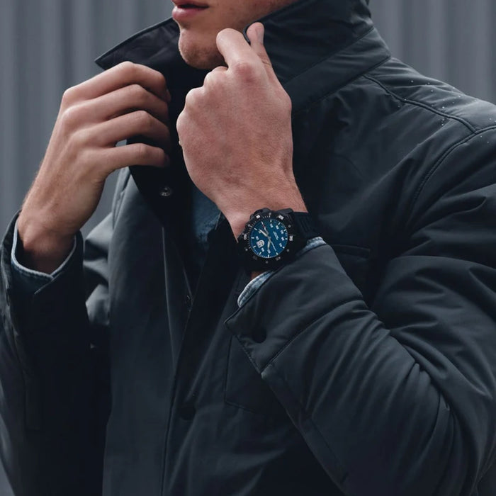 Luminox Master Carbon SEAL Automatic 45mm Blue Dial & Strap Dive Men's Watch XS.3863