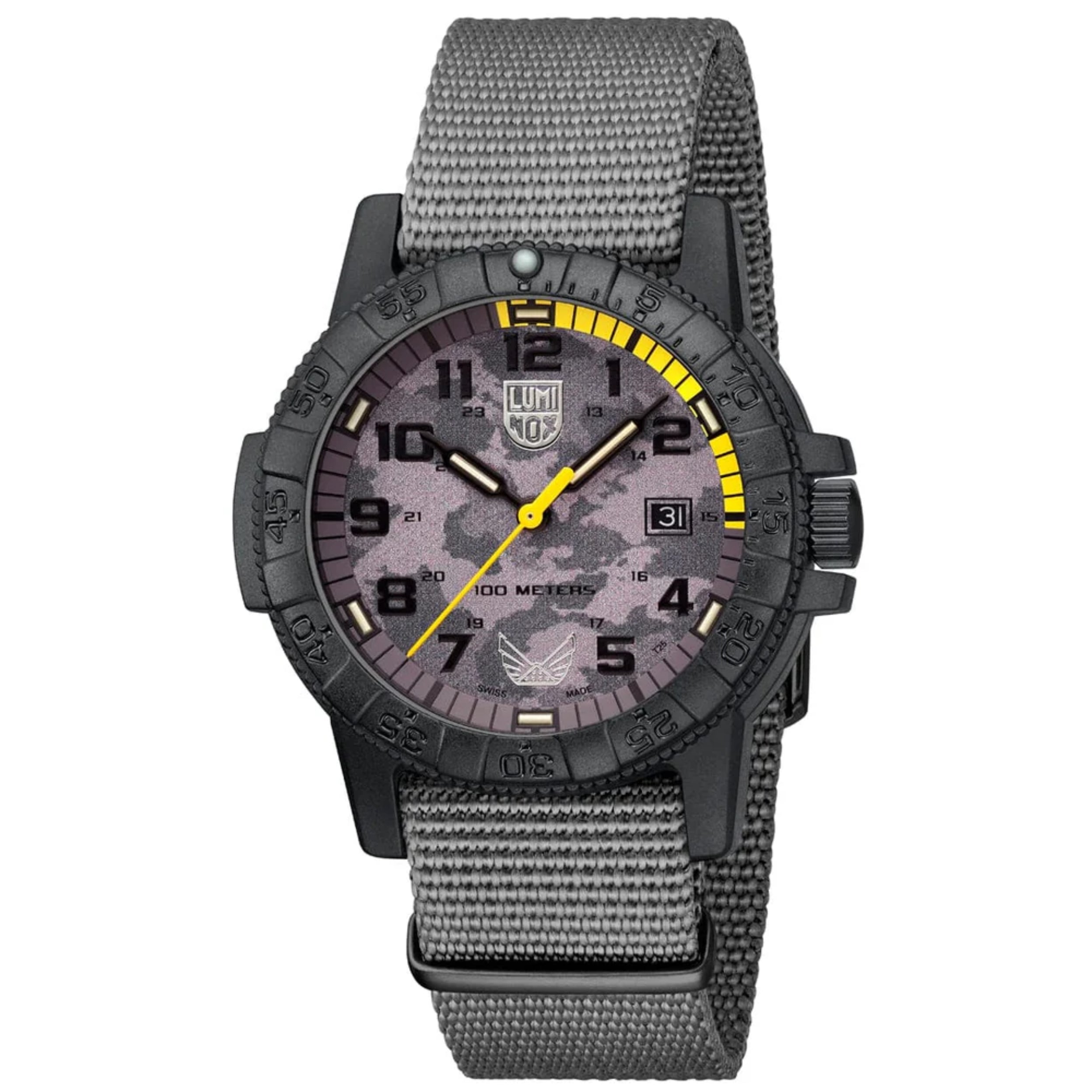 Luminox VOLITION AMERICA Leatherback Sea Turtle Giant 44mm Thunder Grey Men's Watch XS.0321.BO.VOL