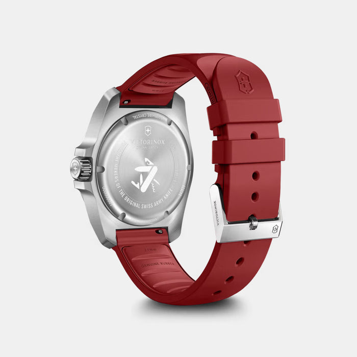 Victorinox I.N.O.X. Quartz Red Dial Men's Watch 242029
