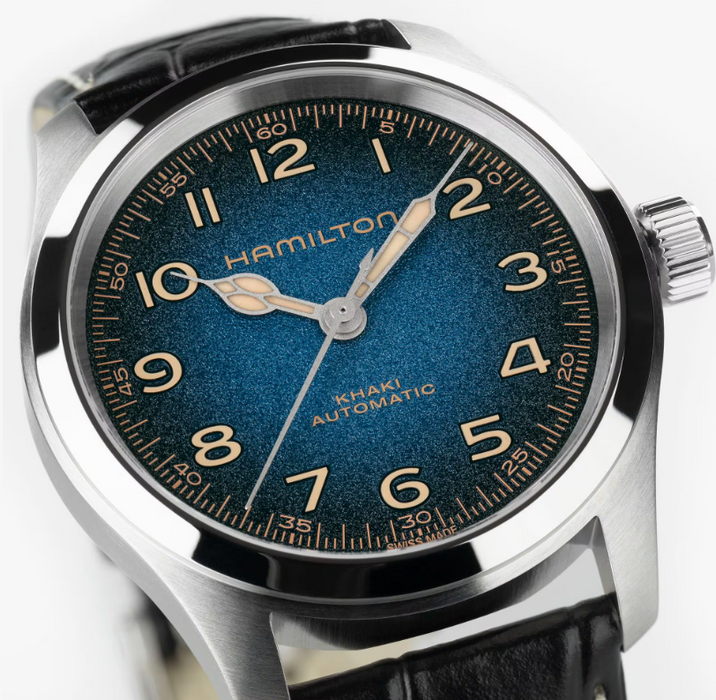 Hamilton Murph Watch Khaki Field 38mm Blue Dial H70405740
