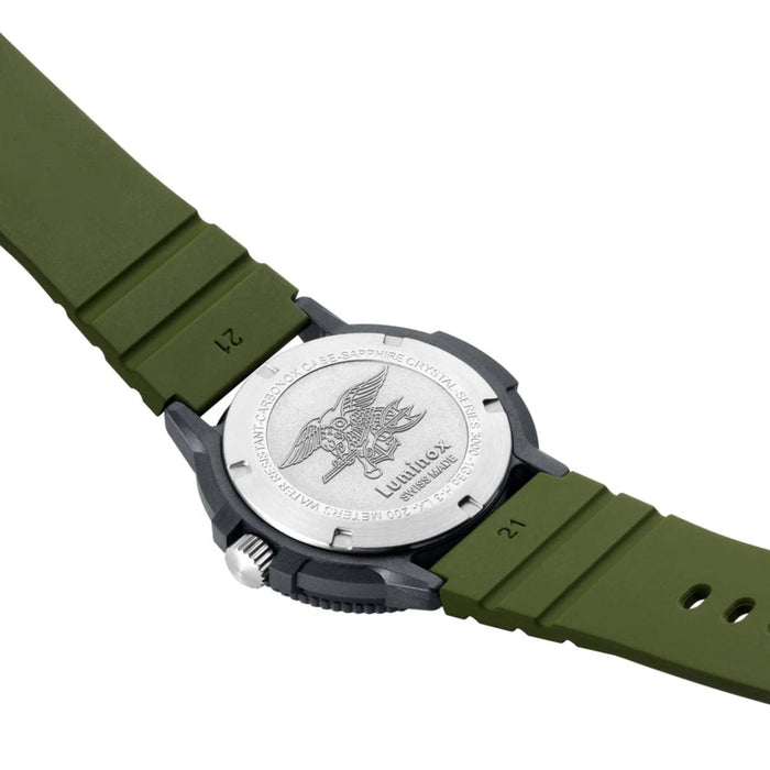 Luminox Original Navy SEAL EVO 43mm Green Dial Military Watch XS.3013.EVO.S