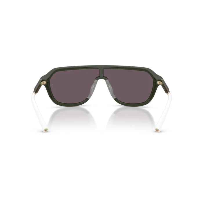 Oliver Peoples 0OV5589SU Semi-matte green smoke sunglasses for Unisex 4
