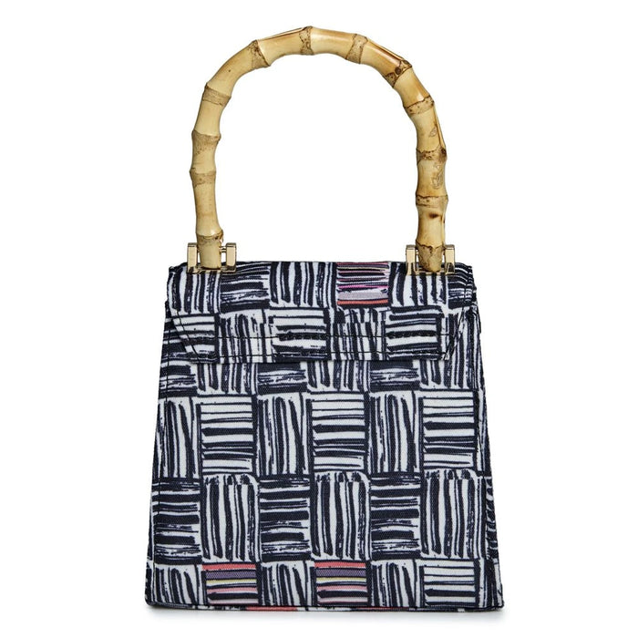 Wolf Eclectic Weave Black Evie Small Bag 735201_1