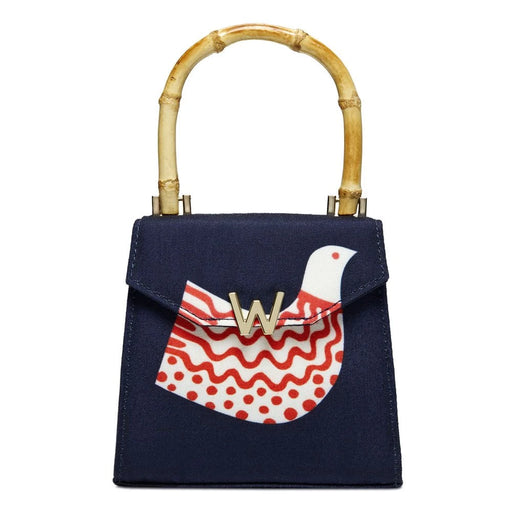 Wolf Navy Bird Evie Small Bag 735217_1