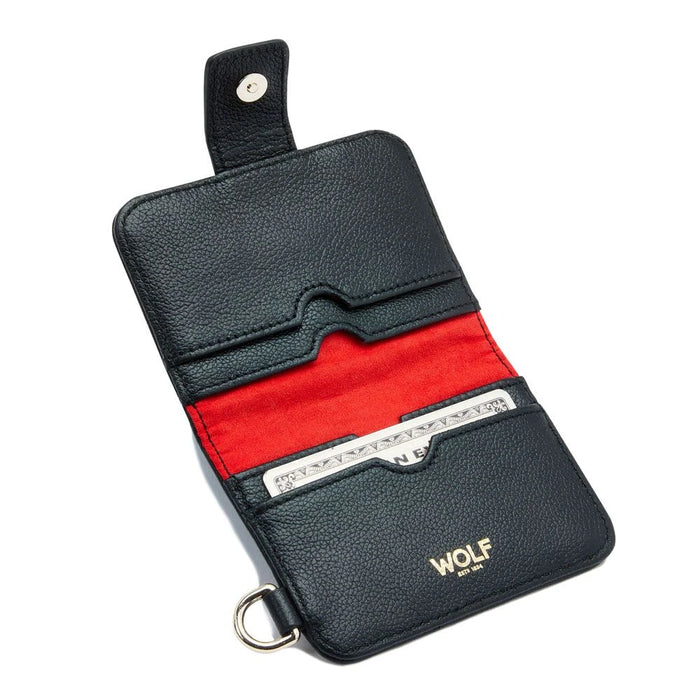 Wolf Black Mimi Credit Card Holder With Wristlet 768202_4