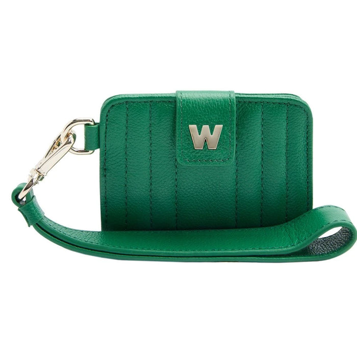 Wolf Forest Green Mimi Credit Card Holder With Wristlet 768212_1