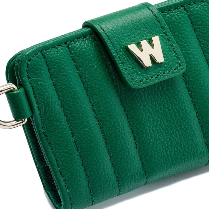 Wolf Forest Green Mimi Credit Card Holder With Wristlet 768212_5