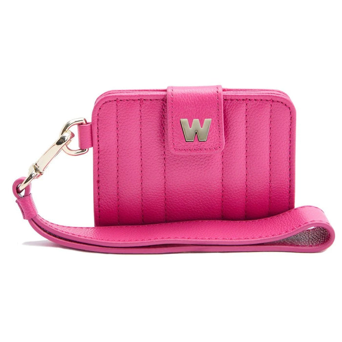 Wolf Pink Mimi Credit Card Holder With Wristlet 768290_1