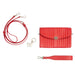 Wolf Red Mimi Crossbody Bag With Wristlet 768372_6