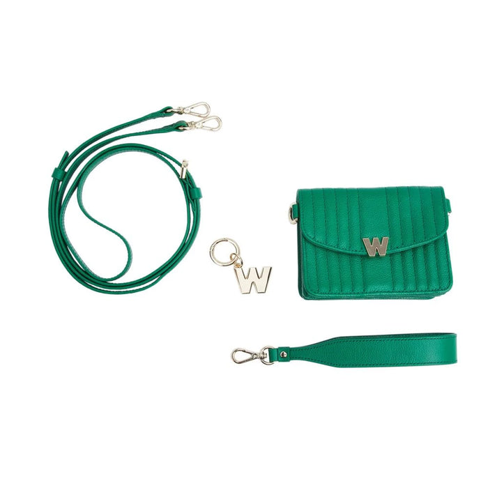 Wolf Forest Green Mimi Mini Bag With Wristlet & Lanyard 768412_5