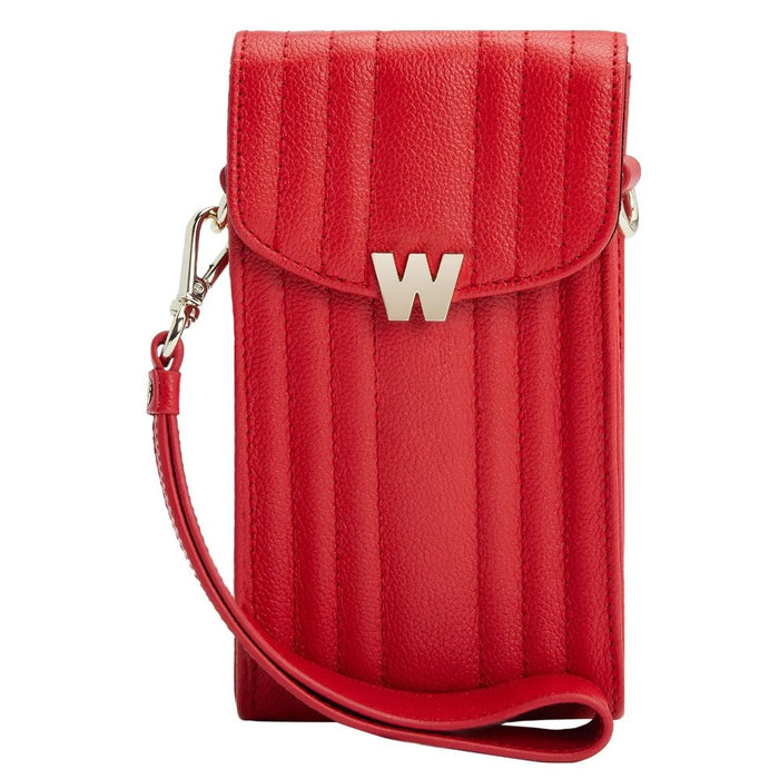 Wolf Red Mimi Phone Case With Wristlet & Lanyard 768572_2