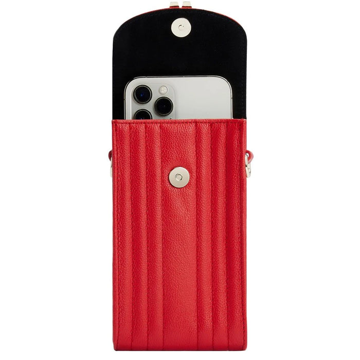 Wolf Red Mimi Phone Case With Wristlet & Lanyard 768572_5