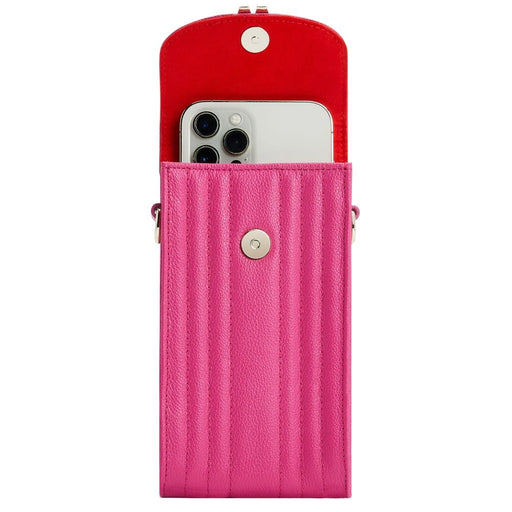 Wolf Pink Mimi Phone Case With Wristlet & Lanyard 768590_1