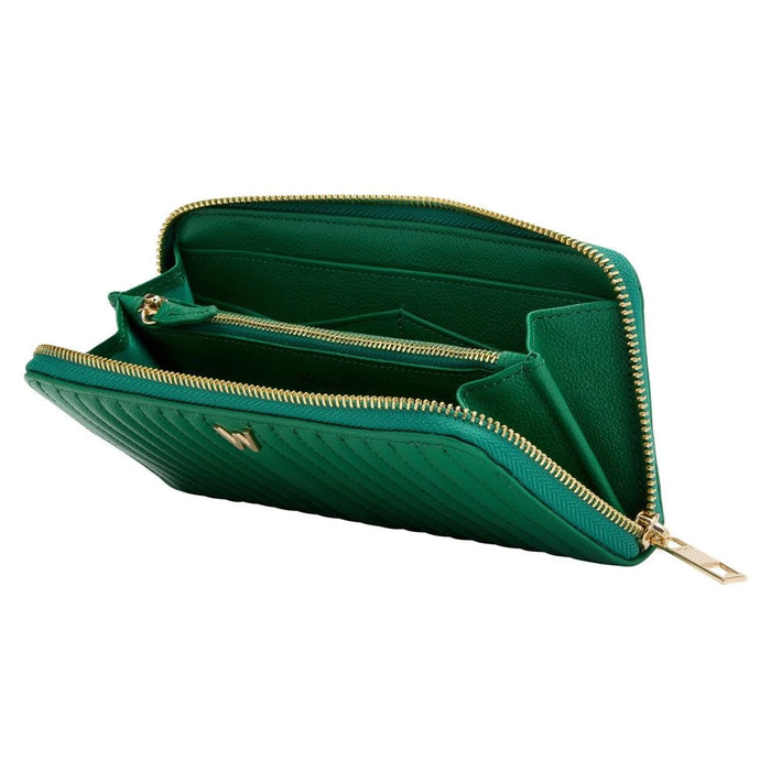 Wolf Forest Green Mimi Continental Wallet 768712_4