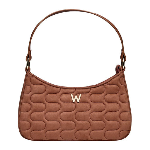 Wolf Nutshell Brown Mimi Swirl Shoulder Bag With Scarf 769206_1