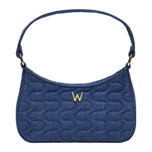 Wolf Denim Mimi Swirl Shoulder Bag With Scarf 769217_1