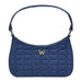 Wolf Denim Mimi Swirl Shoulder Bag With Scarf 769217_1