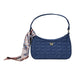Wolf Denim Mimi Swirl Shoulder Bag With Scarf 769217_2