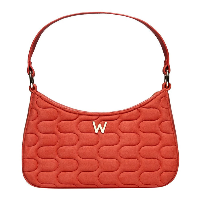 Wolf Radiant Red Mimi Swirl Shoulder Bag With Scarf 769272_1