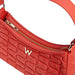 Wolf Radiant Red Mimi Swirl Shoulder Bag With Scarf 769272_4