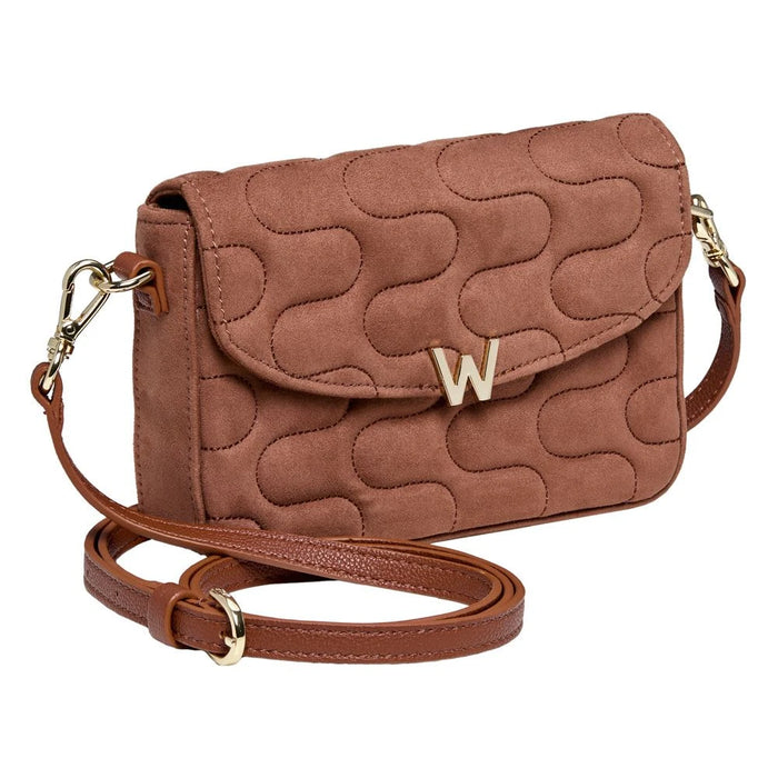 Wolf Nutshell Brown Mimi Swirl Cross Body Bag With Scarf 769306_2