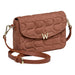 Wolf Nutshell Brown Mimi Swirl Cross Body Bag With Scarf 769306_2