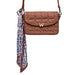 Wolf Nutshell Brown Mimi Swirl Cross Body Bag With Scarf 769306_4