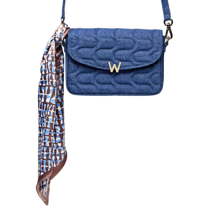 Wolf Denim Mimi Swirl Cross Body Bag With Scarf 769317_4