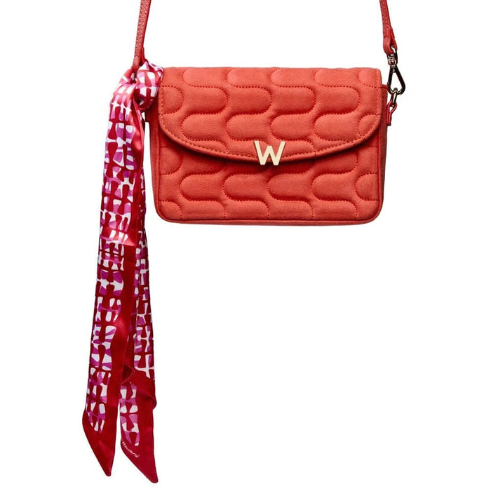 Wolf Radiant Red Mimi Swirl Cross Body Bag With Scarf 769372_4