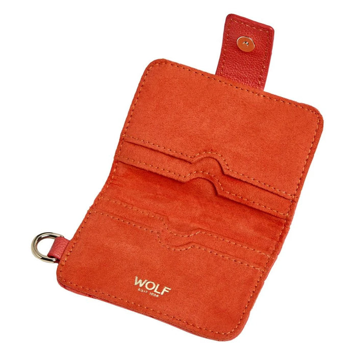Wolf Radiant Red Mimi Swirl Card Case 769672_4