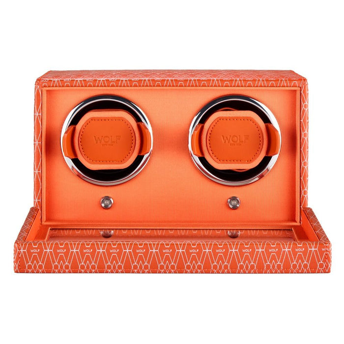 Wolf Signature Double Watch Winder Orange 770239_2