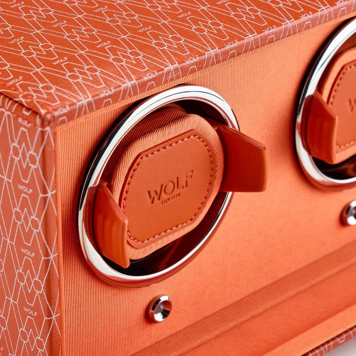 Wolf Signature Double Watch Winder Orange 770239_5