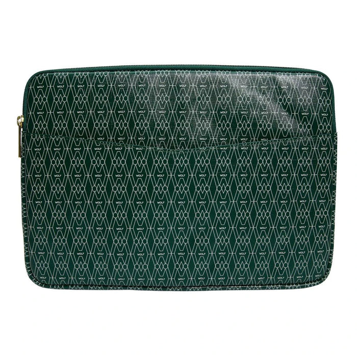 Wolf Green Signature Laptop Zip Case 777330_1