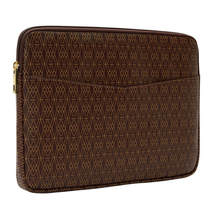 Wolf Brown Signature Laptop Zip Case 777333_2