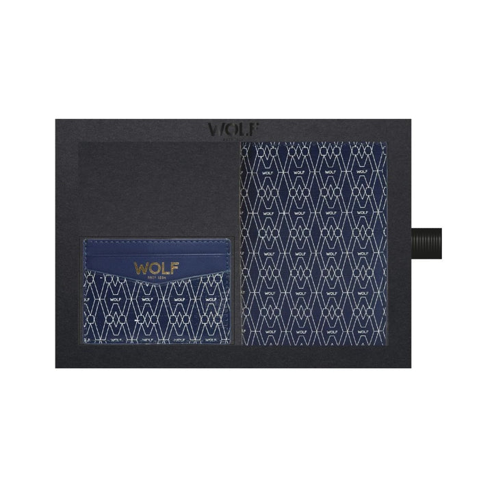 Wolf Blue Signature Passport & Card Case Gift Set 777524_1