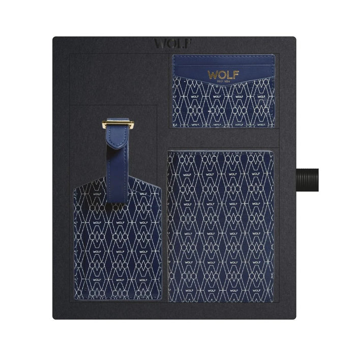 Wolf Blue Signature Passport, Card Case & Luggage Tag Gift Set 777624_1