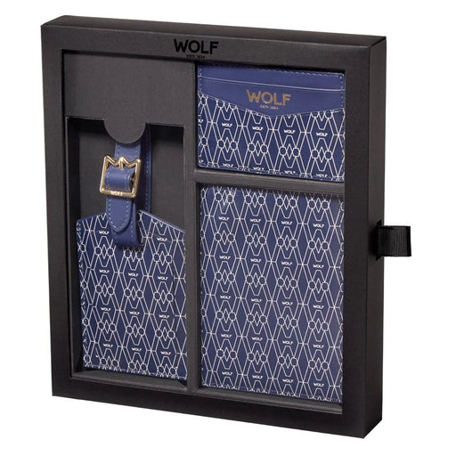 Wolf Blue Signature Passport, Card Case & Luggage Tag Gift Set 777624_2