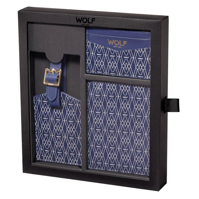 Wolf Blue Signature Passport, Card Case & Luggage Tag Gift Set 777624_2